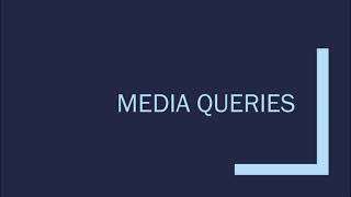CSS Introduction to Responsive Design
