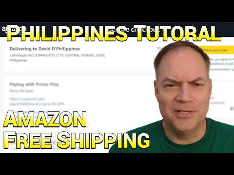 Tutorial: Amazon Free Shipping to the Philippines