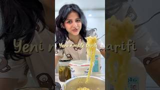 Yeni noodle tarifi deniyoorruuzzz #keşfet #food #tarif #shorts