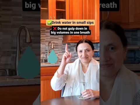 Are you drinking water the wrong way? Follow these 8 guidelines by #Ayurveda regarding #waterintake