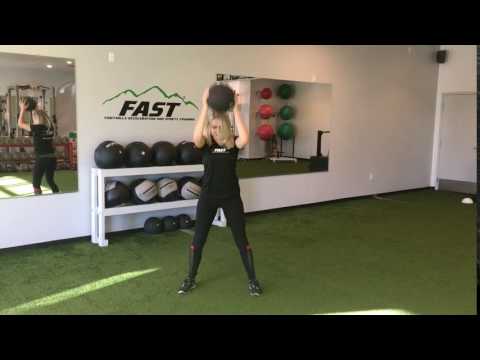 How To Do The Med Ball Slam | FAST - Foothills Acceleration and Sports Training