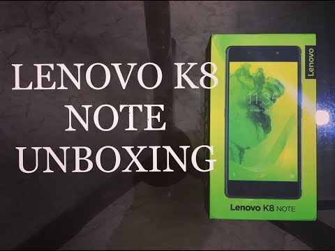 Lenovo K8 Note Unboxing and First Look - Killer  Note ?