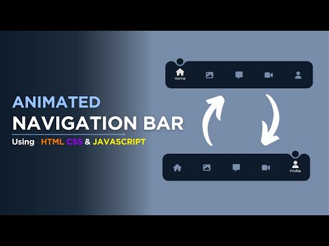 💻 Smooth Animated Navbar | HTML CSS JavaScript Tutorial #navbar   #animatednavbar #javascript