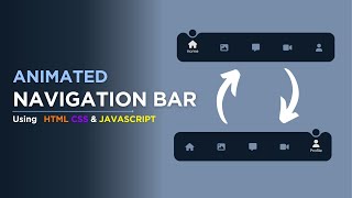💻 Smooth Animated Navbar | HTML CSS JavaScript Tutorial #navbar   #animatednavbar #javascript