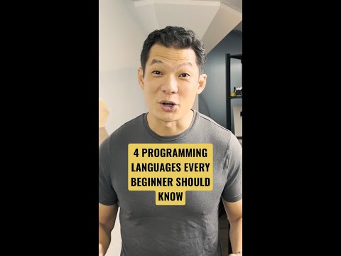 4 Programming Languages You NEED To Know