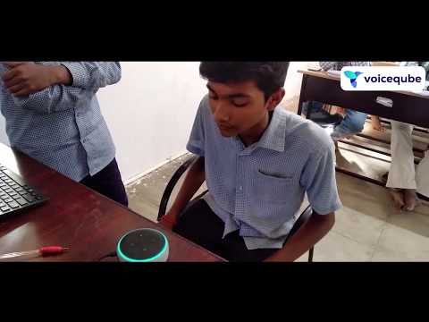 Alexa for social good (Rural India) | VoiceQube's Edutech innovation