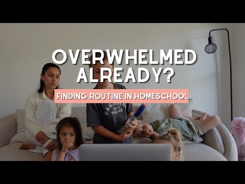 Day in the life of homeschool (and How to Find a Routine That Works)