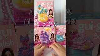 SALISH MATTER X GUIGUI SLIME UNBOX 🥹😨💕 #asmr #unboxing #slime #salishmatter #trending #shorts