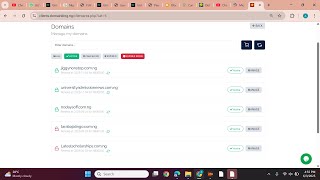 How to Buy a website Domain, Using Domain king ; Buy  com,  co   com ng,  org - web Hosting