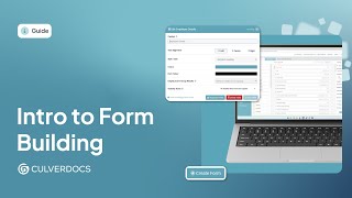 Introduction to Form Building | Culverdocs
