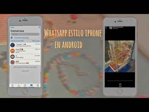-`´- Whatsapp estilo iphone en android - Ra-whatsapp V8.51/ tema oscuro y white