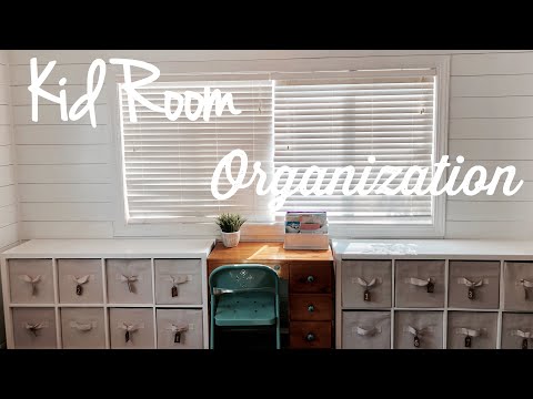 Kid Room Organization / Clothing and Toy Organization/ 2019 Organization Challenge