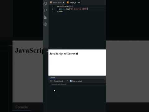 JavaScript setInterval function