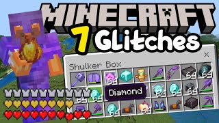 7 Glitches That Give You A Unfair Advantage In Minecraft Bedrock!