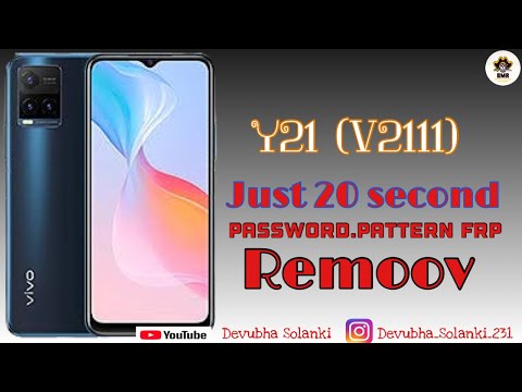 Vivo v21 (v2111) Just 20 Second Unlook 😀 password and frp remove.unlook tool