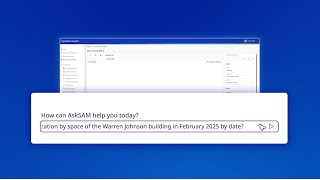 AskSAM in Action: Simplifying Space Optimization with AI in OpenBlue