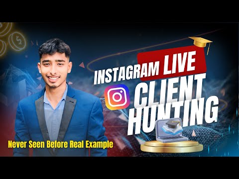 Instagram Live Client Hunting || Proven Method to Get Clients Instantly!