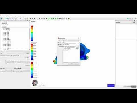 Ceetron Analyzer | Element set generation by filtering scalars or by element types