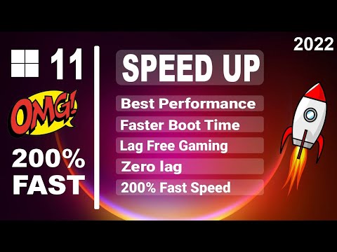 How to Speed Up Windows 11 | Make PC & Laptop 200% Faster | How to Make Windows 11 Faster 2022