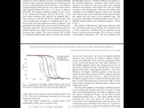 Designing Tunable Sub threshold Logic Circuits Using Adaptive Feedback equalization