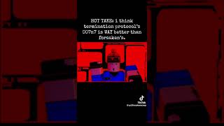 Termination Protocol 7n7?! #roblox #forsaken #tiktok