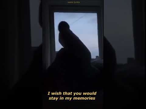 I wish that you would stay in my memories.. #shorts