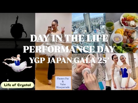 Crystal Huang | day in a life | YGP Japan Gala | 10.12.25