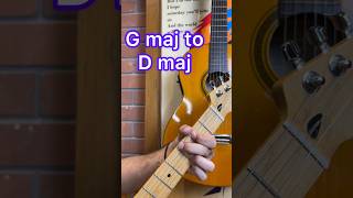 How To Shift Chords Smoothly- #guitarlessons #guitartutorial #guitarteacher #guitar #shorts