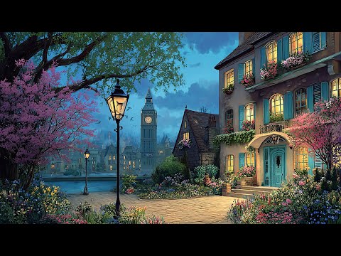 Lost in the 1940s - Front yard ambience on a summer night with soft oldies playing in another room