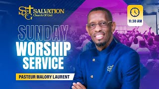 11:30 AM Worship Service | Salvation Church of God | 06/01/2025 | Pasteur Malory Laurent