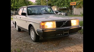 Garage kept 1991 Volvo 240 walk around.  Single owner car.