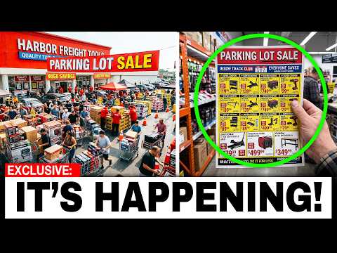 Harbor Freight Just Updated March Parking Lot Sale 2026!