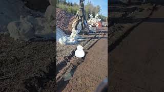never boring #scrap #scraplovers #ilovemyjob #recycling #snowman #workplacecomedy #funnyreels