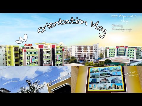 My first Vlog & starting a new journey with lots of positivity! + Orientation Day!!
