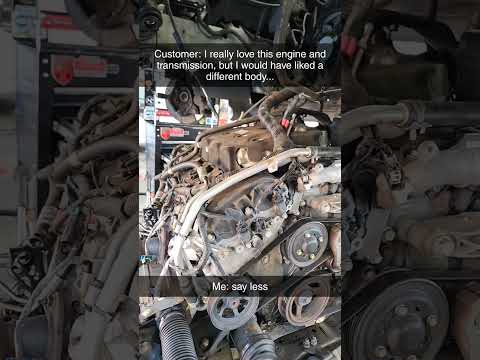 Body Lifted From Drivetrain