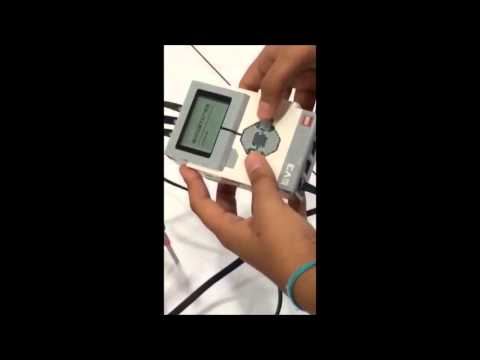 Tennis Ball Machine using Lego Mindstorm EV3 by Student Saransh