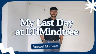First Vlog but Last for LTIMindtree.    #ltimindtree #lti #mindtree #lastworkingday #lwd #corporate