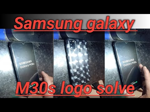 Samsung galaxy M30s logo solve on YouTube channel