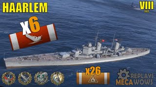 Cruiser Haarlem 6 Kills & 230k Damage | World of Warships Gameplay