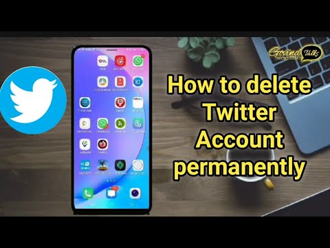 How to deactivate twitter account permanently twitter account delete kaise kare  | #GovindTalks