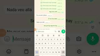 algo escuché 🧐😨