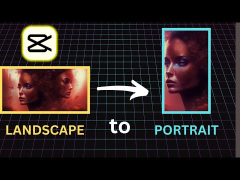 Convert Landscape Video to Portrait Video (Change Aspect Ratio) | Capcut PC Tutorial