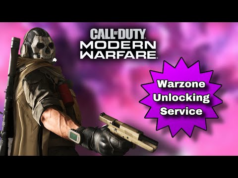 Warzone Unlock Services (Camos, Operators, Gestures, ETC)