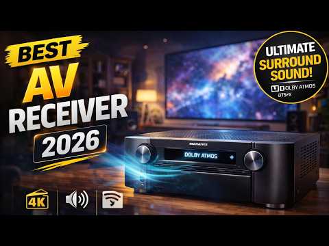 Best AV Receiver 2026 – Don’t Buy Before Watching This!