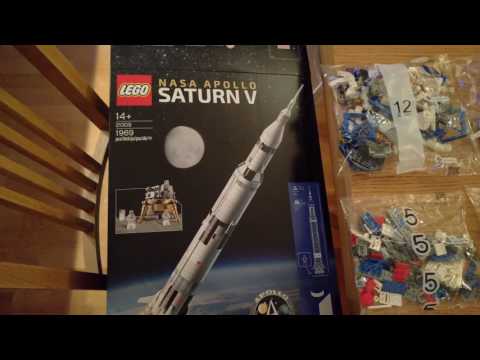 LEGO NASA Apollo Saturn V Countdown!!