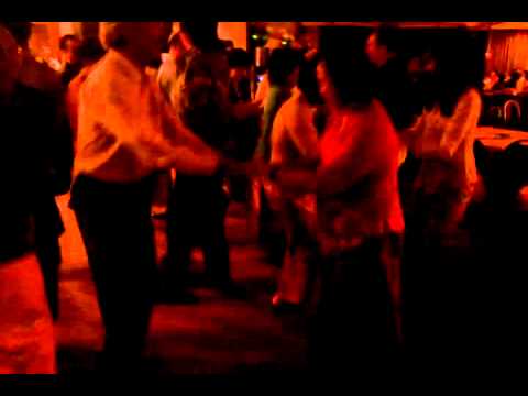 Ah Ma and Ah Kong dancing at the Perakanan Dinner