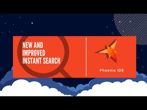 New And Improved  Instant Search.