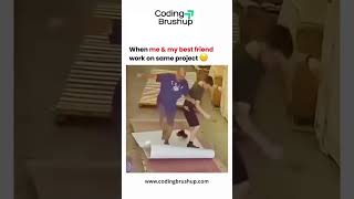 When You and Your Best Friend Work on the Same Coding Project 😂 | Dev Life Fails