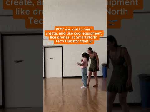 She did that👏🏽😄 at our Tech Hub in MN 💁🏽‍♀️ #explore #minnesota #minneapolis
