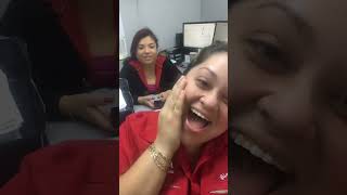 Hilarious coworker moment!#workplacecomedy #coworkerhumor #funnyvideos #workfun
